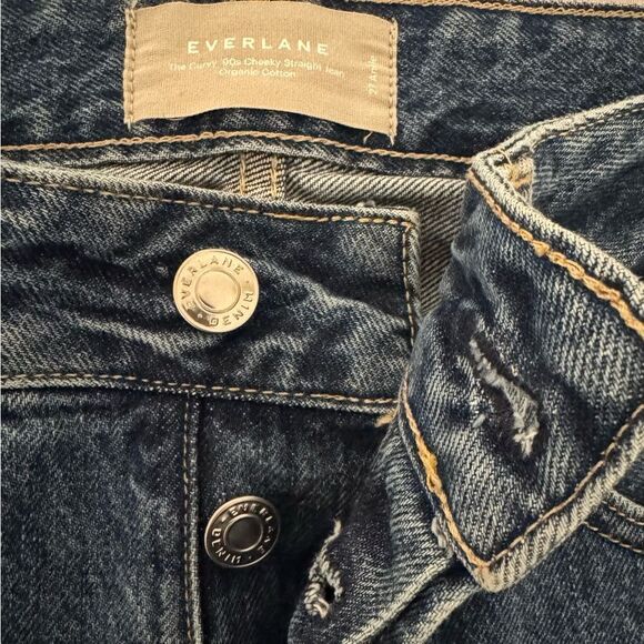 Everlane ‘The Curvy 90s’ Cheeky Straight Jean in Northridge Size 27 - Picture 8 of 10